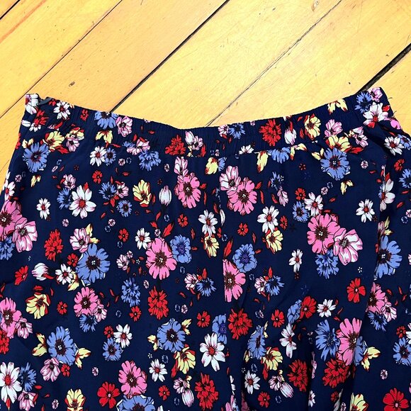 Lulus High Rise Floral Boho Wide Leg Pant, Size Large - Picture 6 of 12